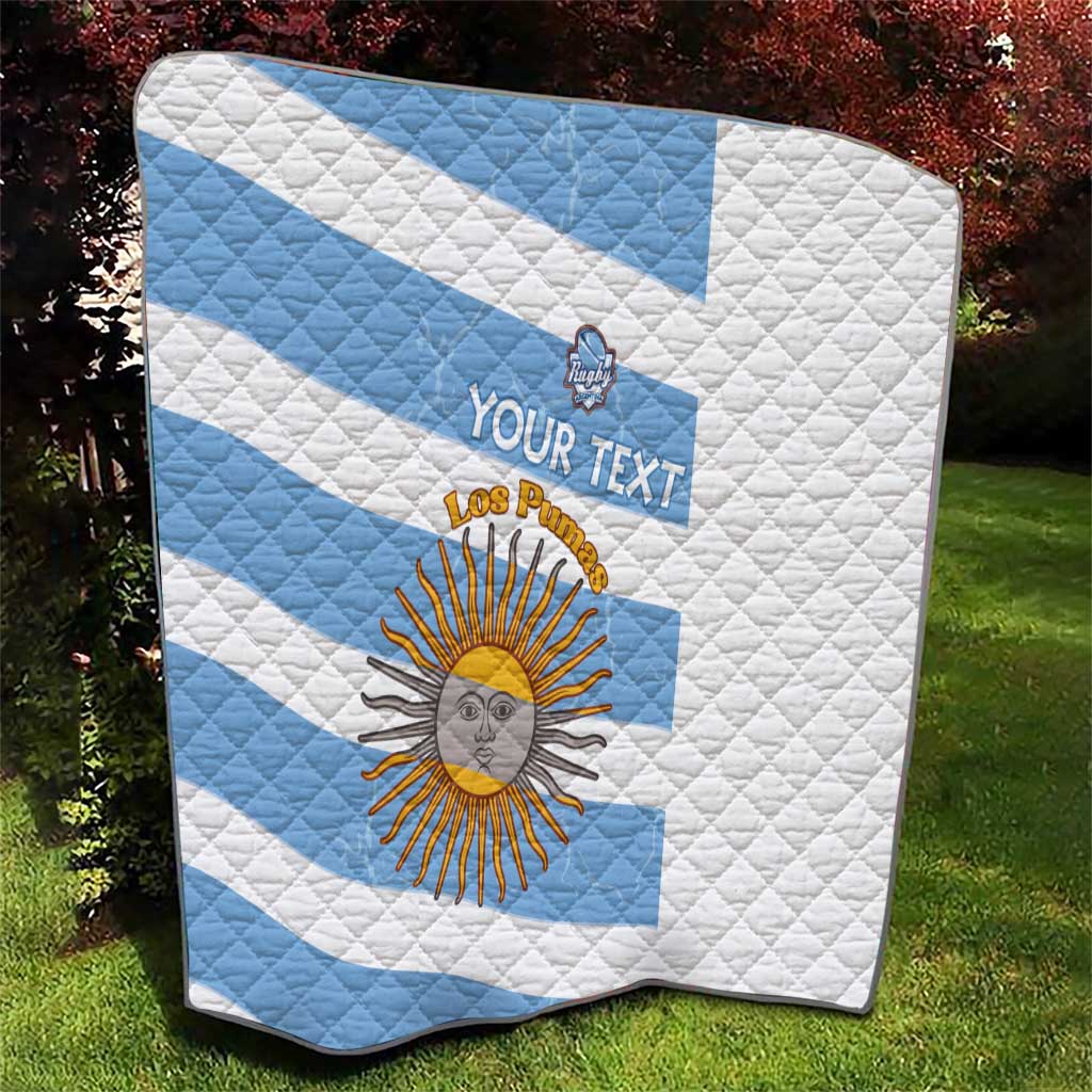 Argentina Rugby Custom Quilt Go Los Pumas