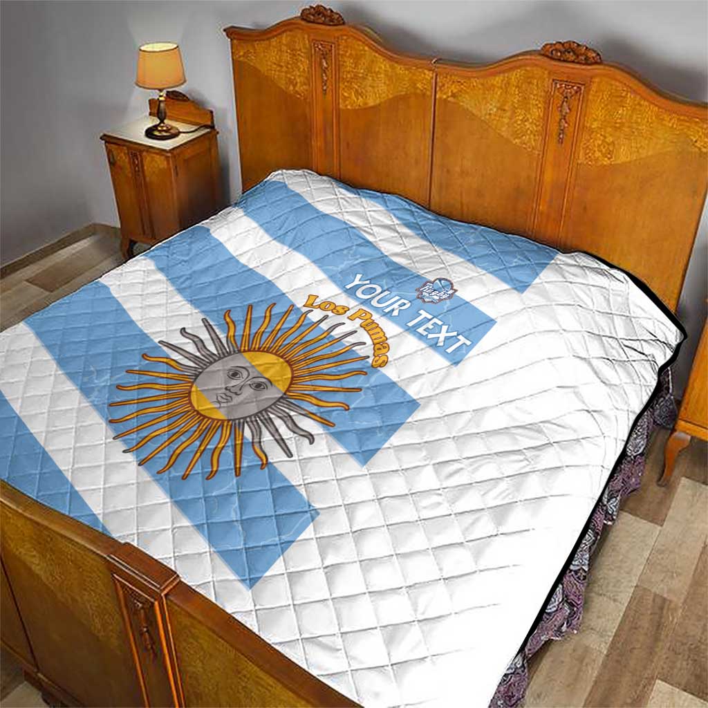 Argentina Rugby Custom Quilt Go Los Pumas