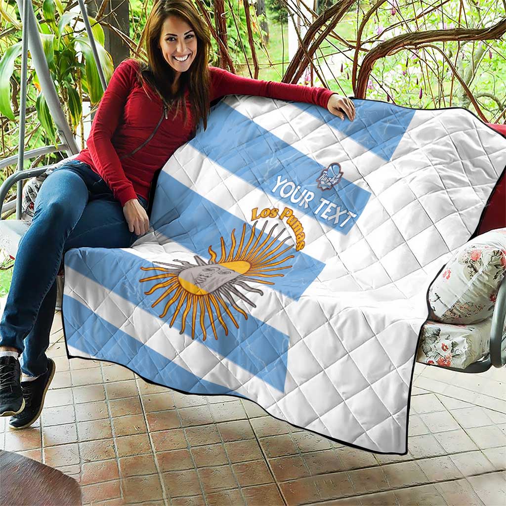 Argentina Rugby Custom Quilt Go Los Pumas