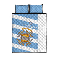 Argentina Rugby Custom Quilt Bed Set Go Los Pumas