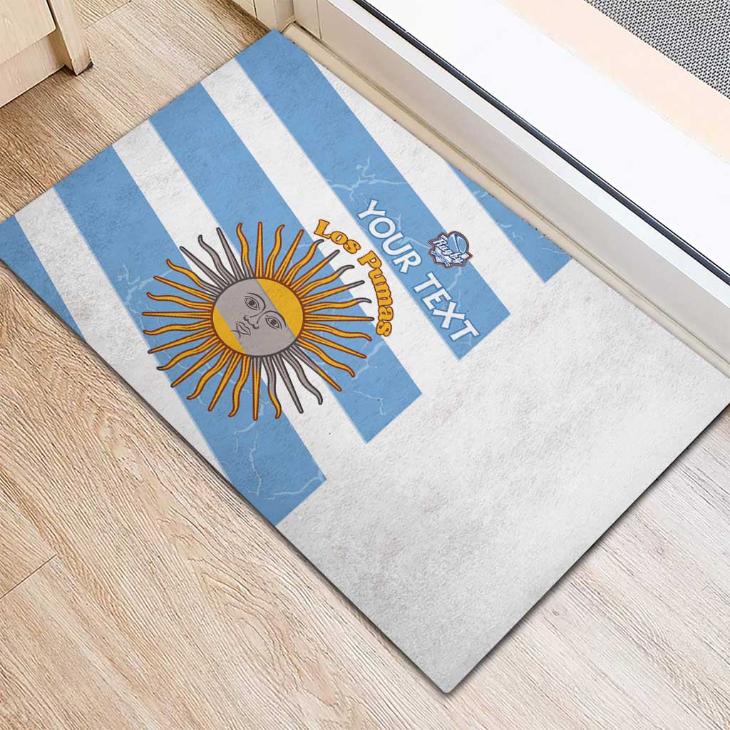Argentina Rugby Custom Rubber Doormat Go Los Pumas
