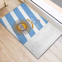 Argentina Rugby Custom Rubber Doormat Go Los Pumas