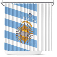 Argentina Rugby Custom Shower Curtain Go Los Pumas