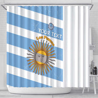 Argentina Rugby Custom Shower Curtain Go Los Pumas