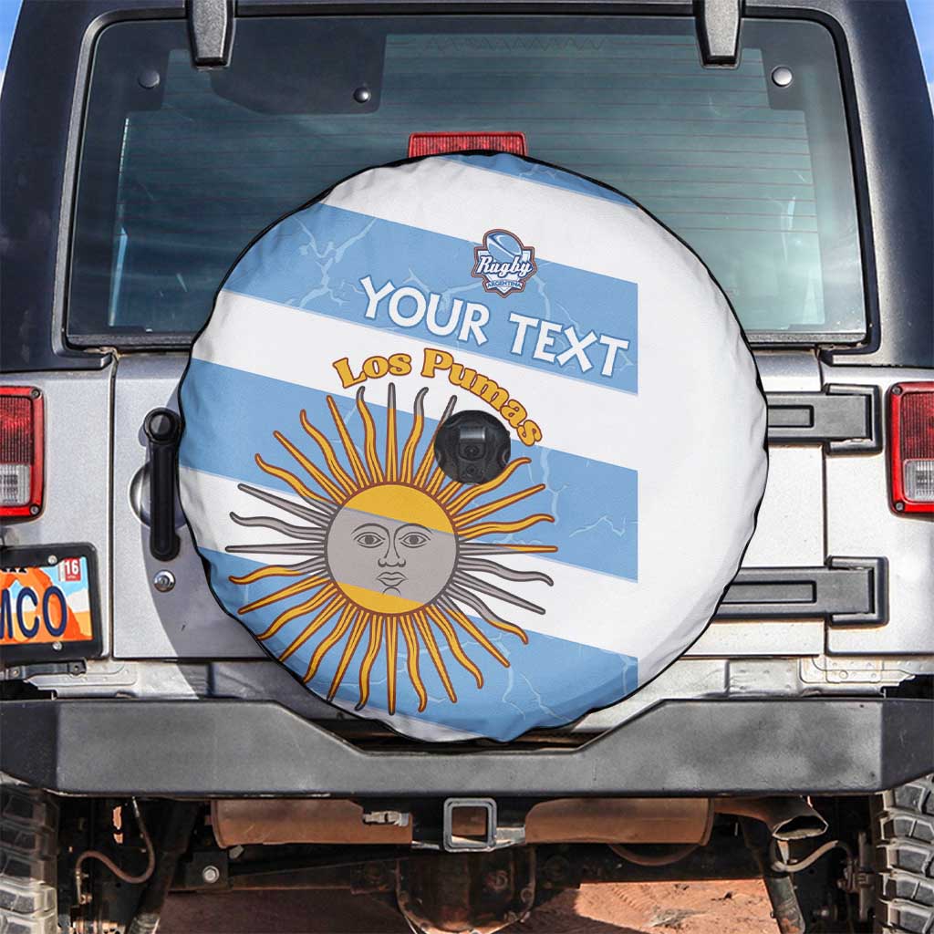 Argentina Rugby Custom Spare Tire Cover Go Los Pumas