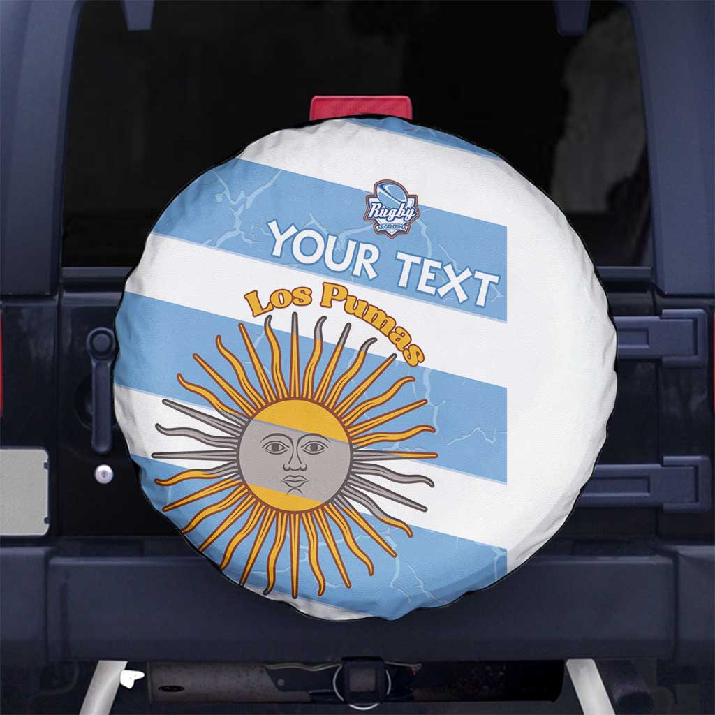 Argentina Rugby Custom Spare Tire Cover Go Los Pumas