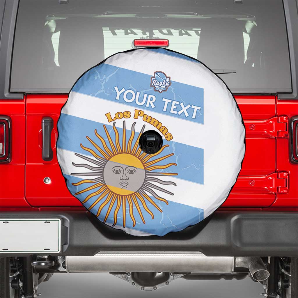 Argentina Rugby Custom Spare Tire Cover Go Los Pumas