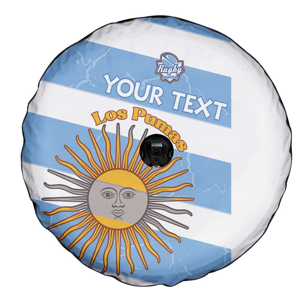 Argentina Rugby Custom Spare Tire Cover Go Los Pumas