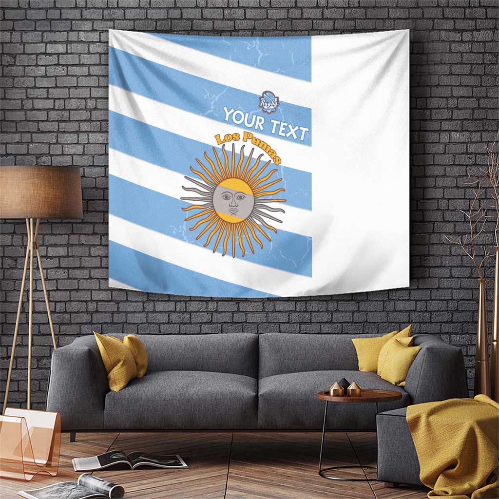 Argentina Rugby Custom Tapestry Go Los Pumas