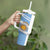 Argentina Rugby Custom Tumbler With Handle Go Los Pumas