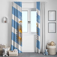Argentina Rugby Custom Window Curtain Go Los Pumas