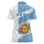 Argentina Rugby Custom Women Polo Shirt Go Los Pumas