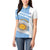 Argentina Rugby Custom Women Polo Shirt Go Los Pumas