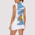 Argentina Rugby Custom Women Sleeveless Polo Shirt Go Los Pumas