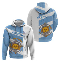 Argentina Rugby Custom Zip Hoodie Go Los Pumas