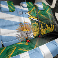South Africa and Argentina Rugby Back Car Seat Cover Springboks With Los Pumas