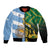 South Africa and Argentina Rugby Personalized Bomber Jacket Springboks With Los Pumas