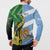 South Africa and Argentina Rugby Personalized Button Sweatshirt Springboks With Los Pumas