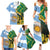 South Africa and Argentina Rugby Personalized Family Matching Summer Maxi Dress and Hawaiian Shirt Springboks With Los Pumas