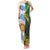 South Africa and Argentina Rugby Personalized Family Matching Tank Maxi Dress and Hawaiian Shirt Springboks With Los Pumas