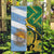 South Africa and Argentina Rugby Garden Flag Springboks With Los Pumas