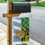 South Africa and Argentina Rugby Garden Flag Springboks With Los Pumas