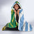 South Africa and Argentina Rugby Hooded Blanket Springboks With Los Pumas