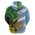 South Africa and Argentina Rugby Personalized Hoodie Springboks With Los Pumas