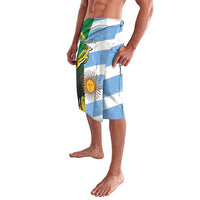 South Africa and Argentina Rugby Personalized Lavalava Springboks With Los Pumas