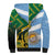South Africa and Argentina Rugby Personalized Sherpa Hoodie Springboks With Los Pumas