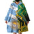 South Africa and Argentina Rugby Personalized Wearable Blanket Hoodie Springboks With Los Pumas
