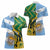 South Africa and Argentina Rugby Personalized Women Polo Shirt Springboks With Los Pumas