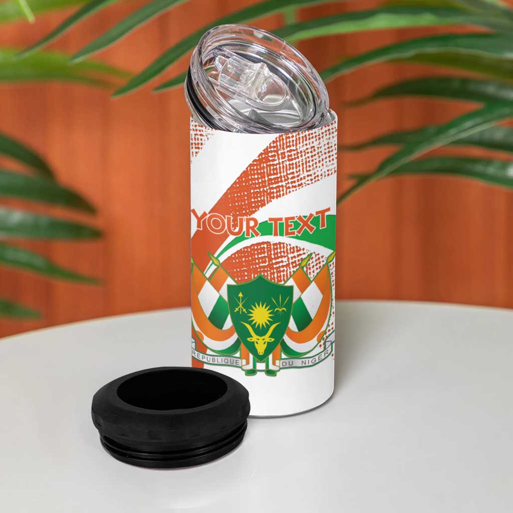 Personalised Niger 4 in 1 Can Cooler Tumbler 1960 Jamhuriyar Nijar Independence Day