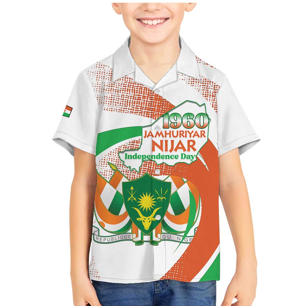 Personalised Niger Family Matching Mermaid Dress and Hawaiian Shirt 1960 Jamhuriyar Nijar Independence Day