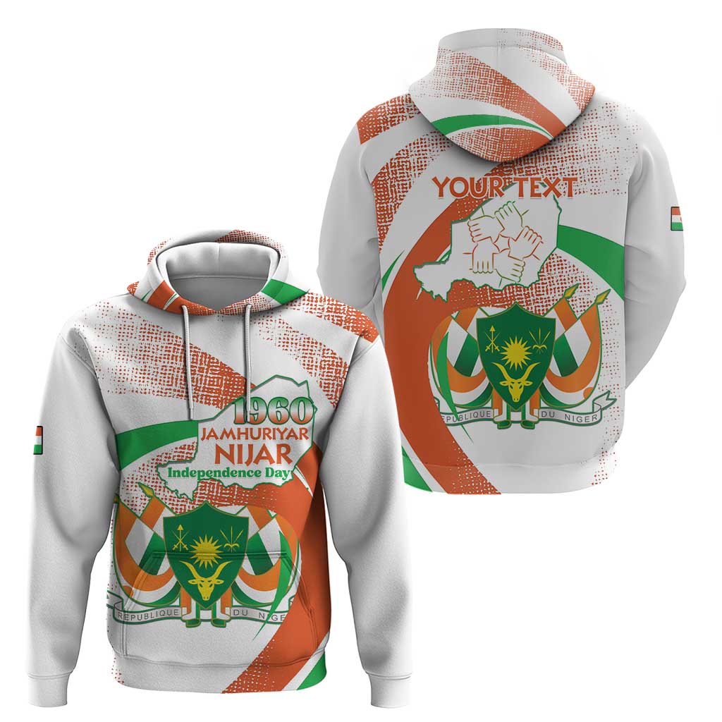 Personalised Niger Hoodie 1960 Jamhuriyar Nijar Independence Day