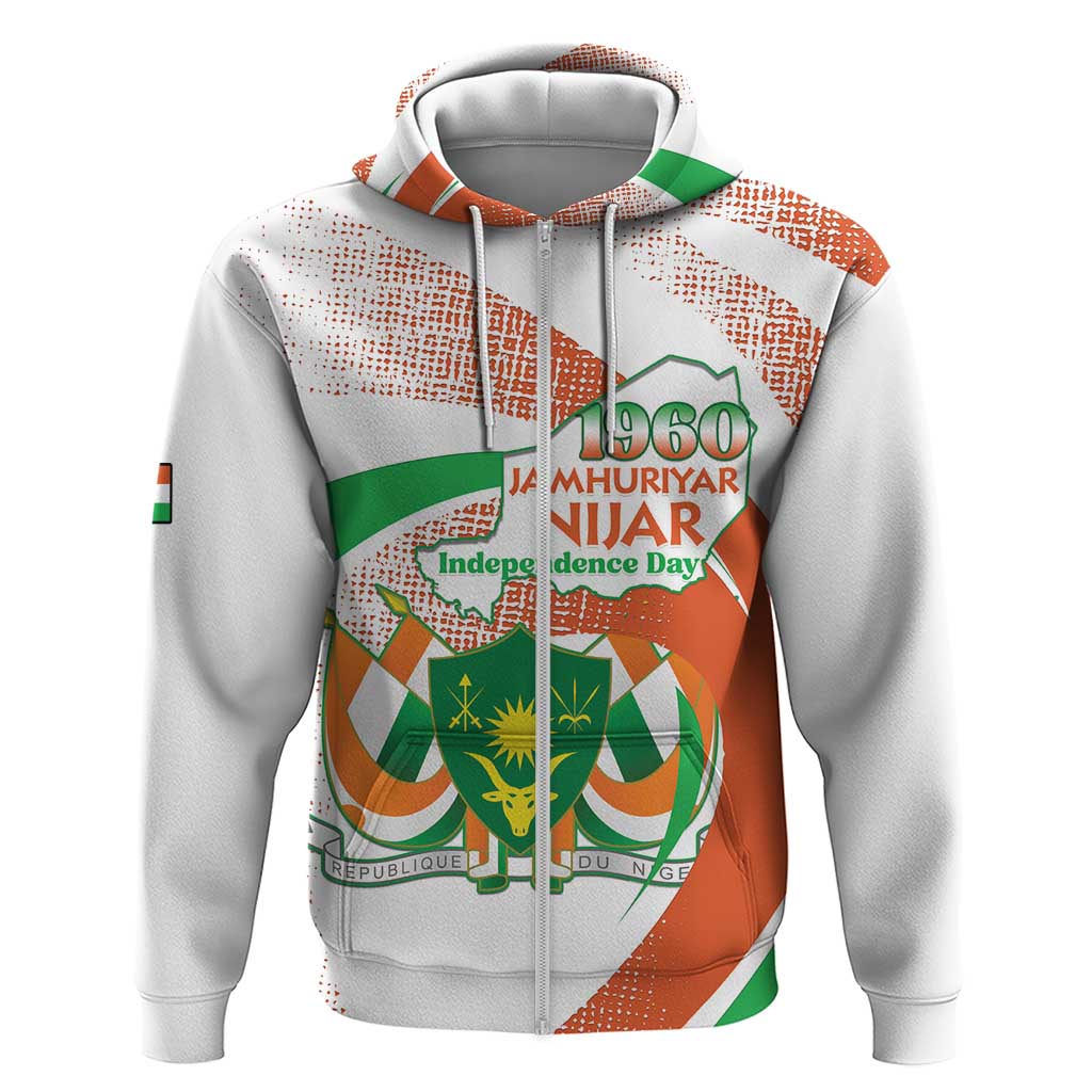 Personalised Niger Hoodie 1960 Jamhuriyar Nijar Independence Day