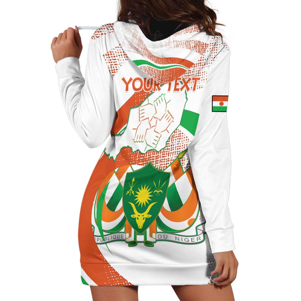 Personalised Niger Hoodie Dress 1960 Jamhuriyar Nijar Independence Day
