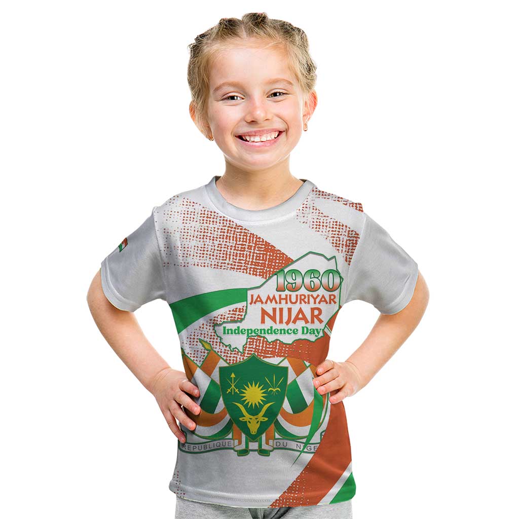 Personalised Niger Kid T Shirt 1960 Jamhuriyar Nijar Independence Day