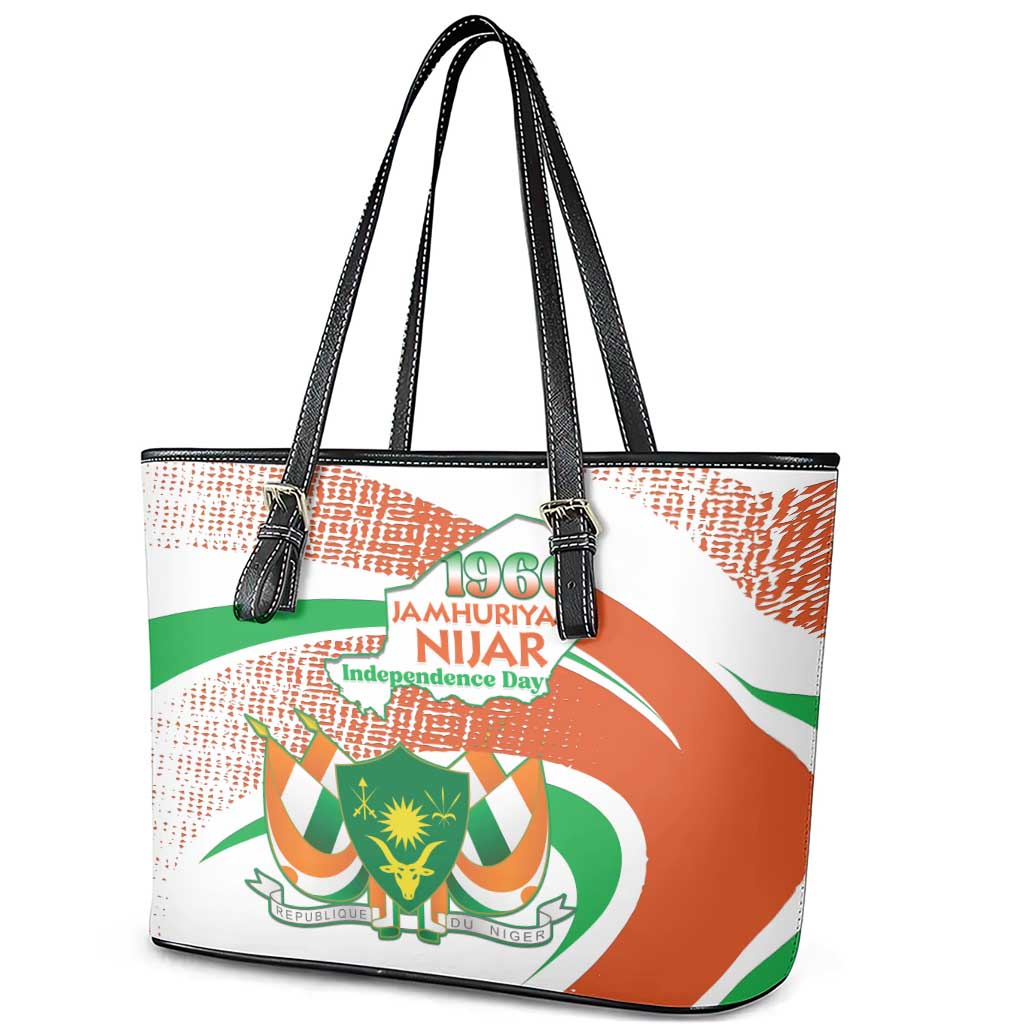 Niger Leather Tote Bag 1960 Jamhuriyar Nijar Independence Day