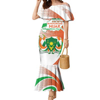 Personalised Niger Mermaid Dress 1960 Jamhuriyar Nijar Independence Day
