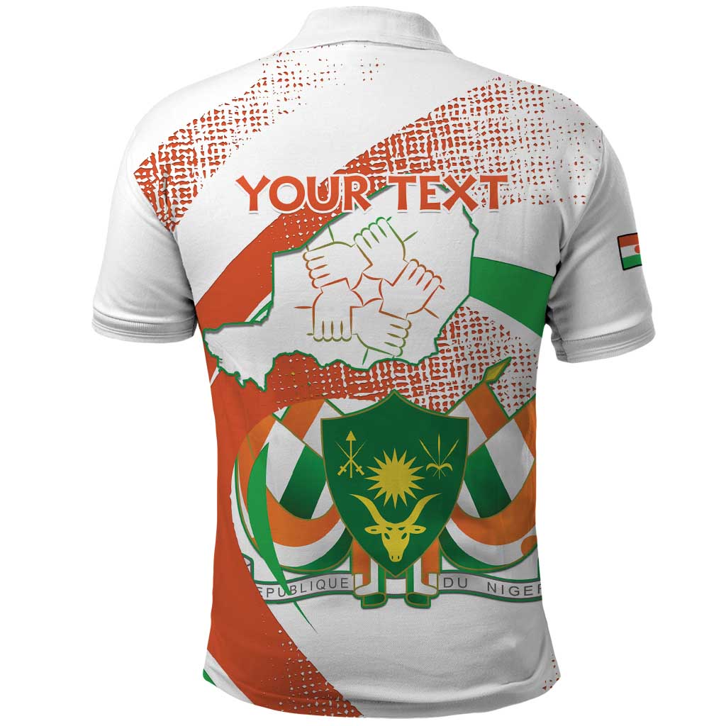 Personalised Niger Polo Shirt 1960 Jamhuriyar Nijar Independence Day