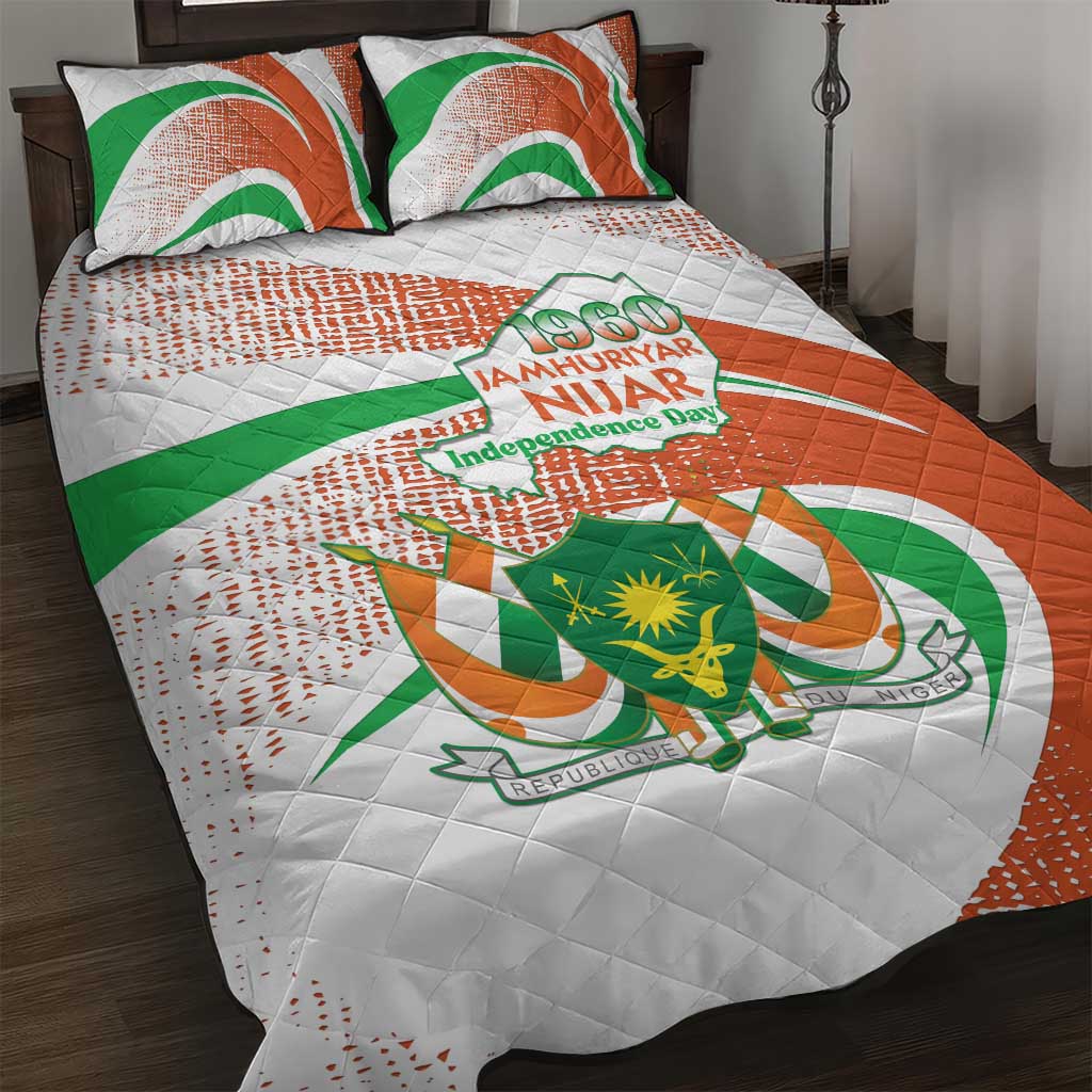 Niger Quilt Bed Set 1960 Jamhuriyar Nijar Independence Day