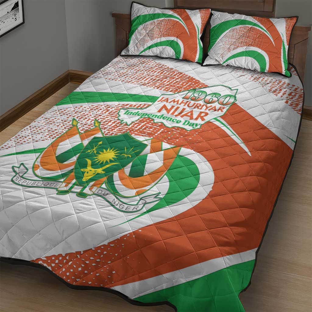Niger Quilt Bed Set 1960 Jamhuriyar Nijar Independence Day
