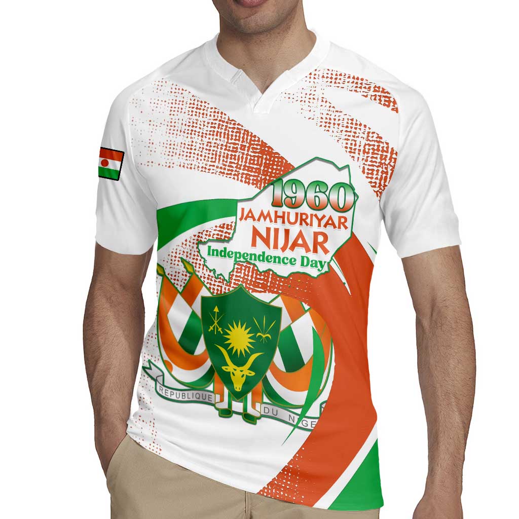 Personalised Niger Rugby Jersey 1960 Jamhuriyar Nijar Independence Day