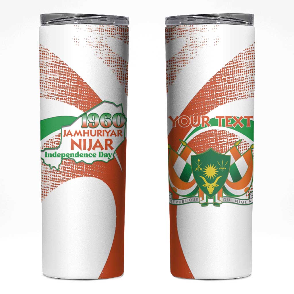 Personalised Niger Skinny Tumbler 1960 Jamhuriyar Nijar Independence Day