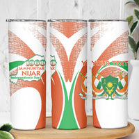 Personalised Niger Skinny Tumbler 1960 Jamhuriyar Nijar Independence Day