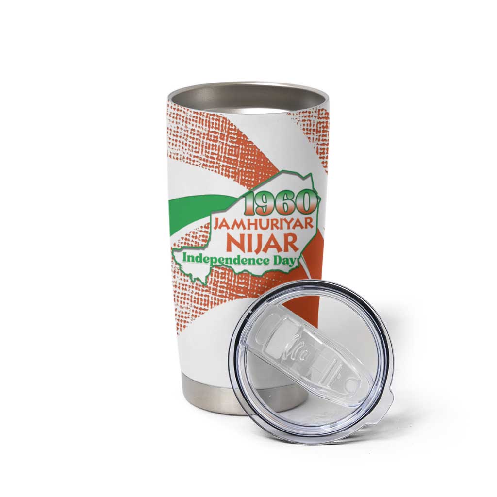 Personalised Niger Tumbler Cup 1960 Jamhuriyar Nijar Independence Day