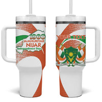 Personalised Niger Tumbler With Handle 1960 Jamhuriyar Nijar Independence Day