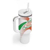 Personalised Niger Tumbler With Handle 1960 Jamhuriyar Nijar Independence Day
