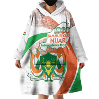 Personalised Niger Wearable Blanket Hoodie 1960 Jamhuriyar Nijar Independence Day